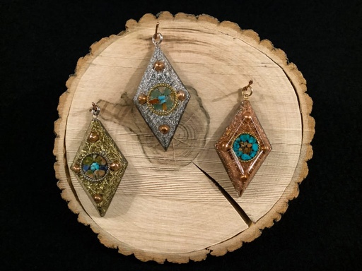 Pendentifs losange